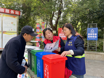 徐州鼓樓牌樓街道 垃圾分類出實招 綠色文明伴我行
